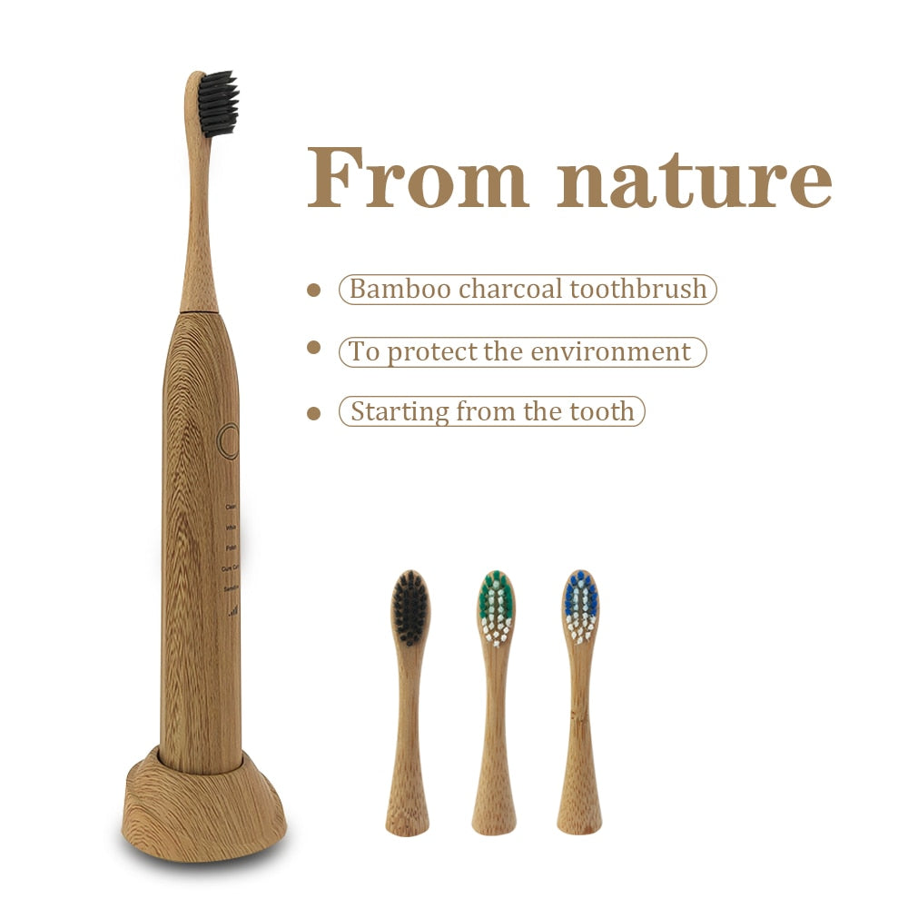 Electric Bamboo Toothbrush